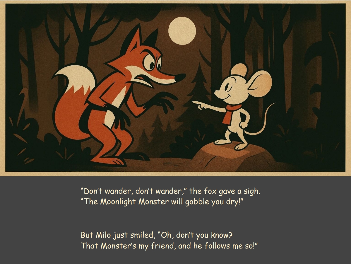 Milo and the Moonlight Monster preview